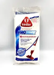 New O Cedar ProMist Microfiber Spray Mop Machine washable refill Pads 10 pack