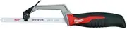 [Milwaukee] 48-22-0012 Compact Hand Operated Hack Saw with Tool-Less Blade Change, Red/Black, 10 inch