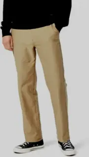 Dockers Chino Pants Men Smart 360 Comfort Knit Stretch Straight Beige 40X29 $72