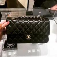 在飛比找蝦皮購物優惠-Chanel 香奈兒 Classic Flap 25cm 羊