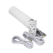 4G LTE Outdoor Antenna Dual SMA Connector 10-12DBi for 3G/4G Router White