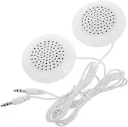 MOLUCKFU Travel-Friendly Mini Pillow Speaker Wired Jack for Sleep and Portable Audio Enjoyment