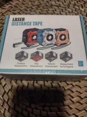 2 In 1 Laser & Tape Measure. Laser Distance Meter