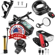 Accesorios para bicicletas Juego de luces para bicicletas Paquete de 8 US NUEVO