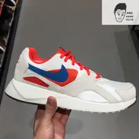 在飛比找蝦皮購物優惠-【AND.】NIKE PANTHEOS 米白 橘藍 麂皮 復