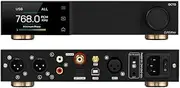 Topping D70 Pro OCTO Hi-Res DAC: 8X CS43198 Flagship Chips, Bluetooth5.1 Wireless Audio DAC, USB/AES/BT/Opt/Coax Input XLR/RCA Output, Home Audio DA Converters, Preamp DAC with Color Display (Black)