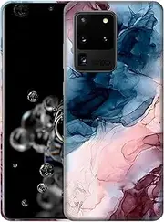 [GlamCase] for Samsung Galaxy S20 Ultra 5G, Samsung S20 Ultra Case - Abstract Marble Pattern Printed Slim & Sleek Cute Plastic Protective Designer Back Phone Case/Cover for Galaxy S20 Ultra 5G