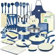 Nutrichef 54-Piece Non-Stick Cookware and Bakeware Set - Home Kitchen Collection