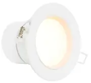 HPM DLI LED DIMMABLE TILT DOWNLIGHT 90mm 7W 720lm Warm White *Australian Brand