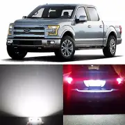 Alla Lighting License Plate Light 6418 Super White LED Bulbs for Ford Focus Flex