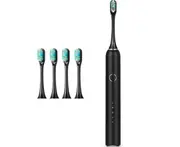 072 Electric Toothbrush Household Travel Sound Wave Soft Bristled Toothbrush