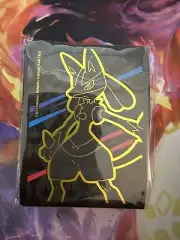 Pokemon Crown Zenith Lucario ETB Deck Sleeves (65 Card Sleeves) Sealed