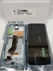 SAMSUNG Galaxy S20 plus Blue LCD Touch Screen Digitizer Frame G985 OEM NEW G986