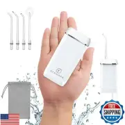 Water Flosser [Mini Cordless Portable] Oral Irrigator Water Teeth Cleaner Pic