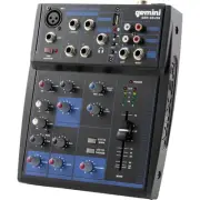 Gemini Sound GEM-05USB - 5-Channel Bluetooth Audio Mixer, USB Playback,...