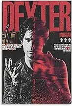 Movie Dexter Poster Poster Canvas Painting Wall Art Picture Home Decor Print For Bedroom Living Room Dorm Study Bar Office 12x18inch(30x45cm)
