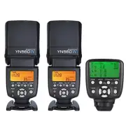 2pcs Yongnuo YN-560 IV Flash Speedlite +YN560-TX II Controller Trigger for Nikon