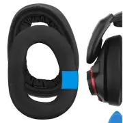 Geekria Cooling Gel Ear Pads for Sennheiser GSP 600 Headphones (Black)