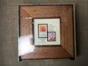 Jack Rabbit Studio Quotation Series Oliver Wendell Holmes 15 c Stamp Framed NEW