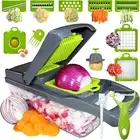 15 in 1 Vegetable Chopper Slicer Dicer Food Processor Spiralizer Mandoline