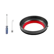 Replacement Top Fixed Sealing Ring for V10 SV12 Vacuum Cleaner Dust Bin Top Fixed Sealing Ring with Screwdriver
