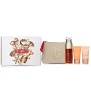 Clarins Rituale Double Serum & Extra Firming Set: 3pcs+1bag