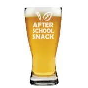 Beer Glass Pilsner Stein Mug 15oz After School Snack Funny Teacher