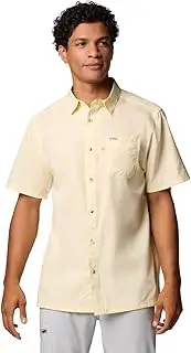 [Columbia] Men's PFG Slack Tide Camp Shirt, Lemon Wash, XX-Large