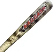 33" / 30 / Flame Work Pro Maple Wood Baseball bat for Professional Players Barrel with Cupped/Barrerl 2.50" with Classic Natural Wood Color by Naqqash Sports