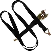 ETHZZLE Luggage Strap with Durable Elastic Bungee Tie Belt for Securely Fastening Suitcases for Camping Trips and Travel Heavy Duty Tie Down