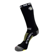 Steigen - Three Quarter Length Big Foot Socks - Black