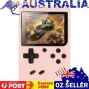 Retro Handheld Video Game Console 3 Inch TFT Screen for Kid Adult(Pink Single)