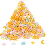ARTSEWPLY DIY Nail Art Supplies Polymer Clay Slices for Crafting Cute Decorative Charms for Nail Art Vividly Designed Accessories for Creative Projects Portable Lightweight