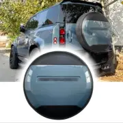 Plastic Tasman Blue Spare Tire Cover protector Fits for Defender 130 2020-2024