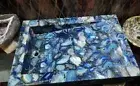 Blue Agate Natural Hand Wash Basin Sink, Decorative Kitchen Cyber Monday Sale