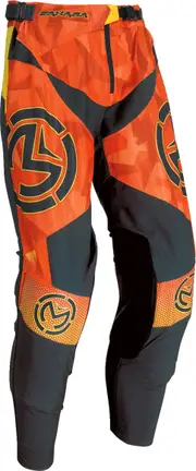 Moose Offroad Sahara, textile pants , color: Orange/Yellow/Black , size: 32