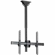 StarTech.com TV Ceiling Mount, Full-Motion Hanging Single Screen Vesa Mount for 32"-75" TVs / Displays - Height Adjustable Teles