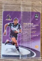 NRL Samboy The Footy Frames Tazo ~ Greg Inglis ~ Melbourne Storm ~ B 26/64