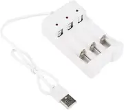 AA/AAA Nicad Nimh rechargeable Battery USB 3 Slot Battery charger