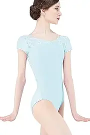 [Wearmoi] Ballet Short Sleeve Leotard