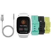 Spacetalk Loop Smartwatch 4G Bundle Frost