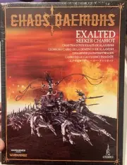 Chaos Daemons Exalted Seeker Chariot 97-19 SEALED Games Workshop OOP 2012