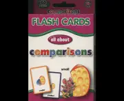All About Comparisons Flash Cards