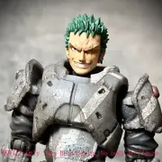 Delicate Painted 1/18 Scale Cartoon Version Zoro Head Sculpt Fit 3.75" Figure