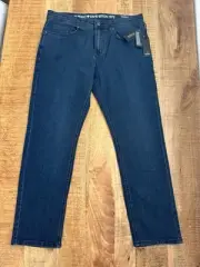 Buffalo David Bitton Men's Evan-X Slim Straight Jeans Dark Wash Size 33x30