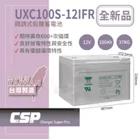 在飛比找蝦皮購物優惠-【YUASA】UXC100S-12IFR儲能深循環型電池 儲