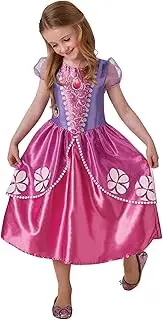 [Rubie's] Princess Sofia Pink Costume for Kids - Disney Junior Sofia The First - Small (3-5 Yrs)