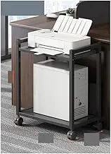 Printer Stand Printer Holder Printer Shelf Printer Stand With Wheels Printer Shelf Cart Under Desk With Storage Heavy Duty Rack For Office Home Printer Rack Printer Shelves ( Color : B , Size : 51*30*