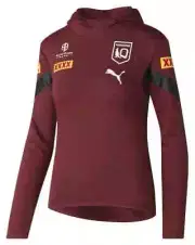 QLD Maroons 2023 State Of Origin Ladies Team Hoody Sizes S-2XL BNWT