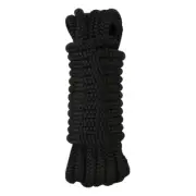 Aristocraft Black Docking 6M/10mm Line Rope Double Braided Yacht/Boat Accessory